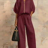 Ensemble Deux Pièces à Zip Amélie