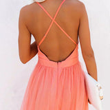 Robe Maxi Lumière Corail