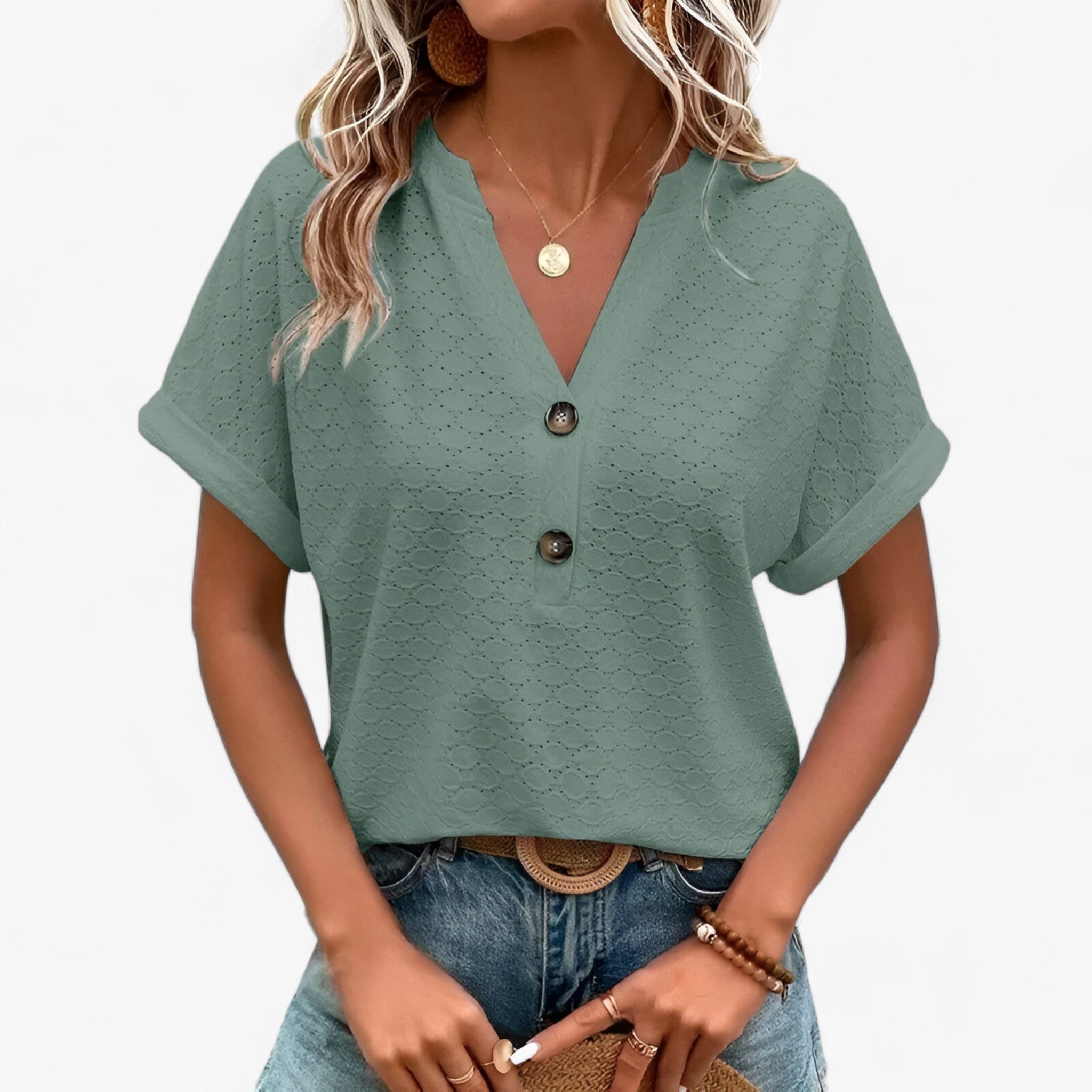 Blouse Jacquard Chic Florence