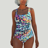 Maillot Éclaboussé Multicolore Yasmine