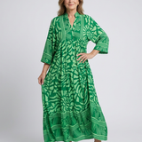 Robe Midi à Boutons Micheline