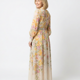 Robe Maxi Florale Transparente Cécile
