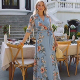 Robe Maxi Portefeuille Éloïse