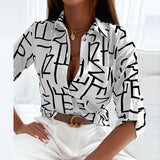 Blouse Élégante avec Col Emmy